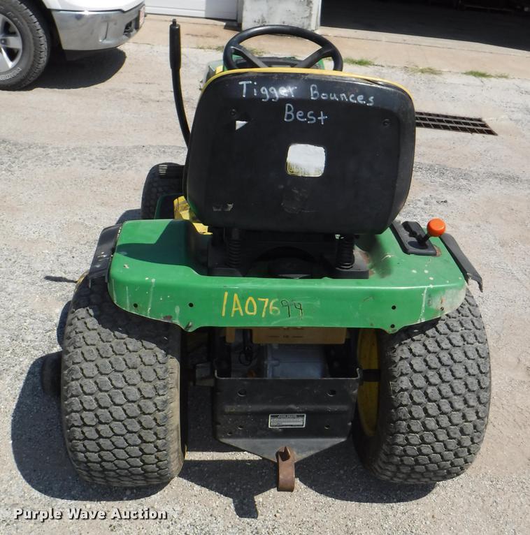 image for item DA1614 John Deere GT262 lawn mower