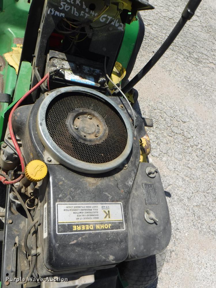 image for item DA1614 John Deere GT262 lawn mower
