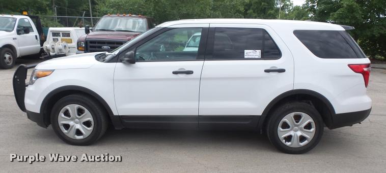 image for item DA1637 2014 Ford Explorer Police SUV