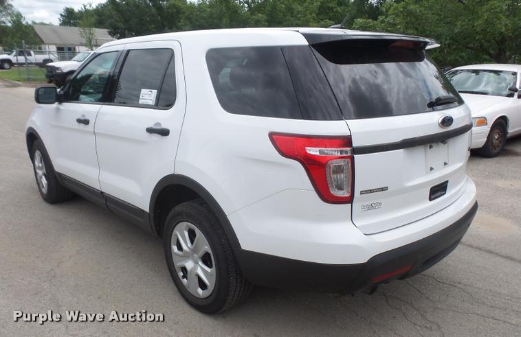 image for item DA1637 2014 Ford Explorer Police SUV