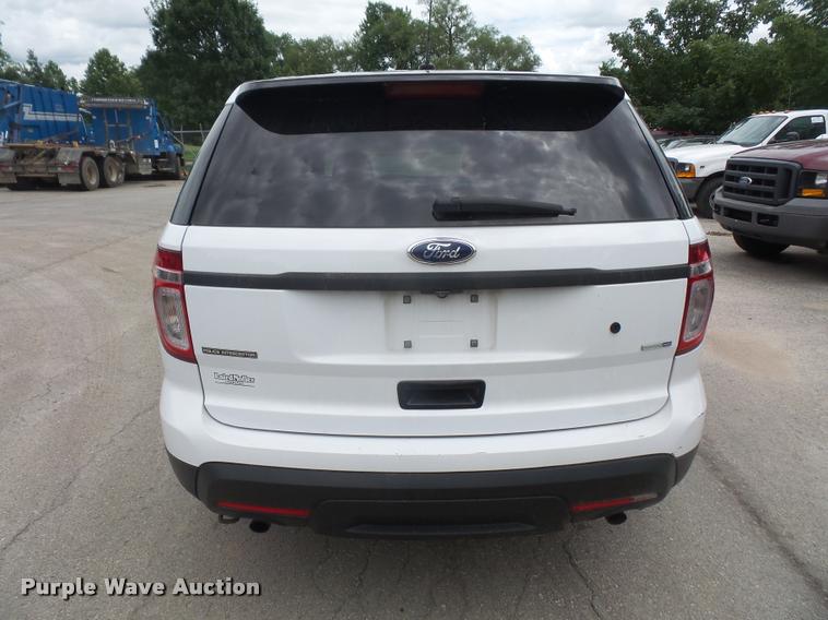 image for item DA1637 2014 Ford Explorer Police SUV