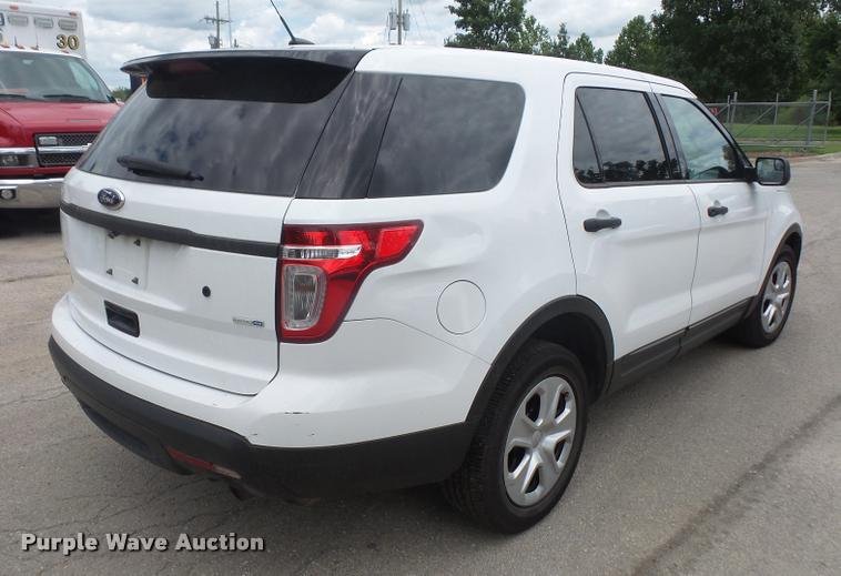 image for item DA1637 2014 Ford Explorer Police SUV