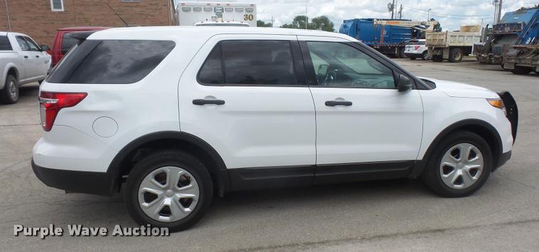 image for item DA1637 2014 Ford Explorer Police SUV