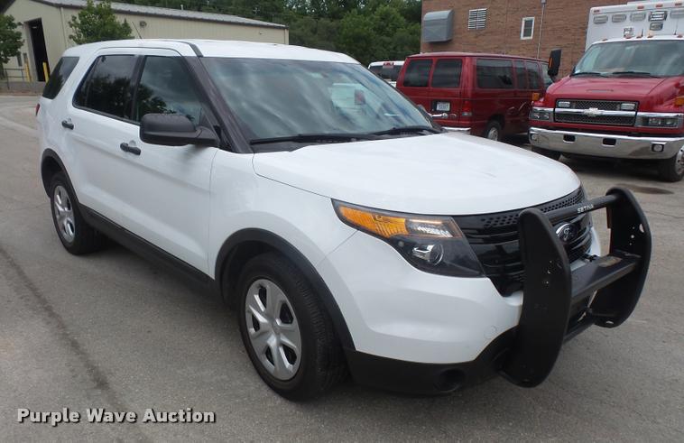 image for item DA1637 2014 Ford Explorer Police SUV