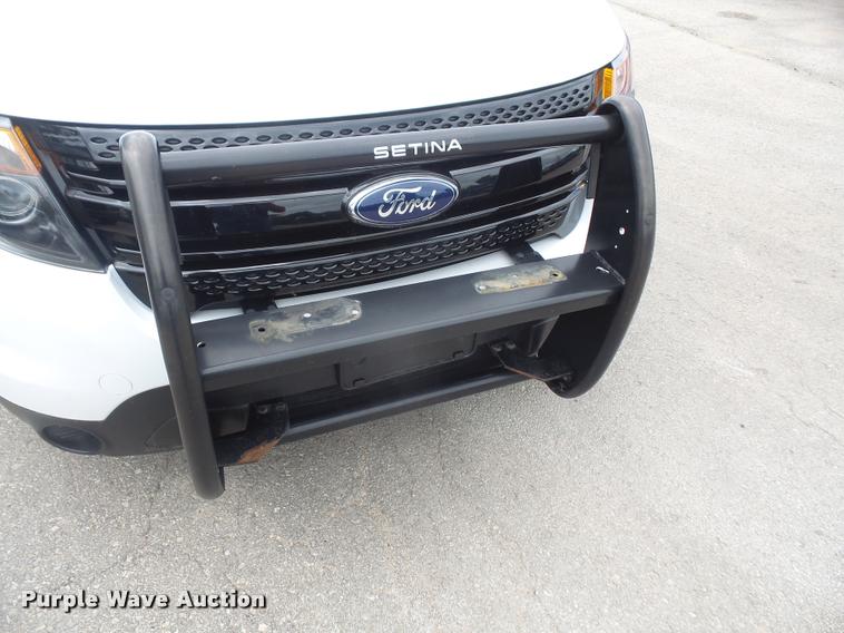 image for item DA1637 2014 Ford Explorer Police SUV