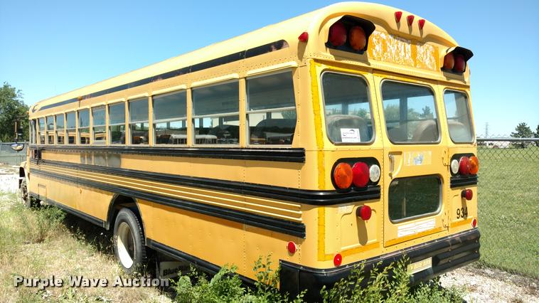 image for item DA5602 1993 Chevrolet B7 school bus