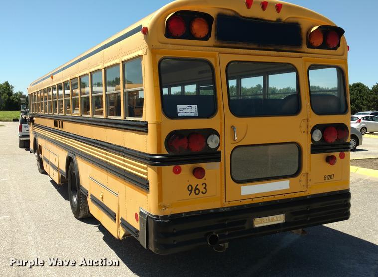 image for item DA5603 1997 Blue Bird TC2000 school bus