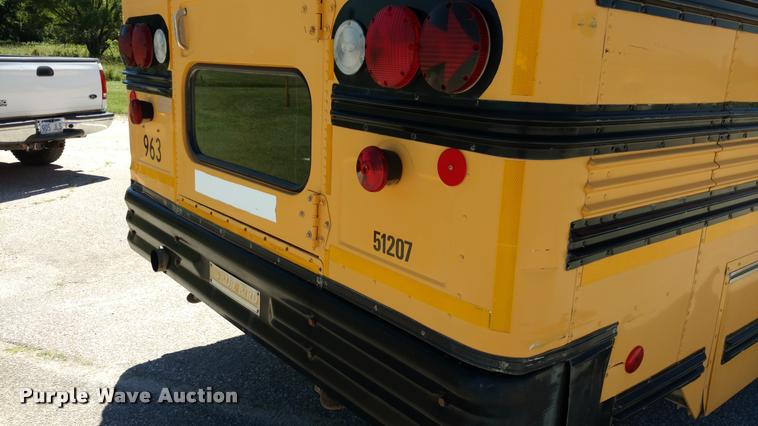 image for item DA5603 1997 Blue Bird TC2000 school bus