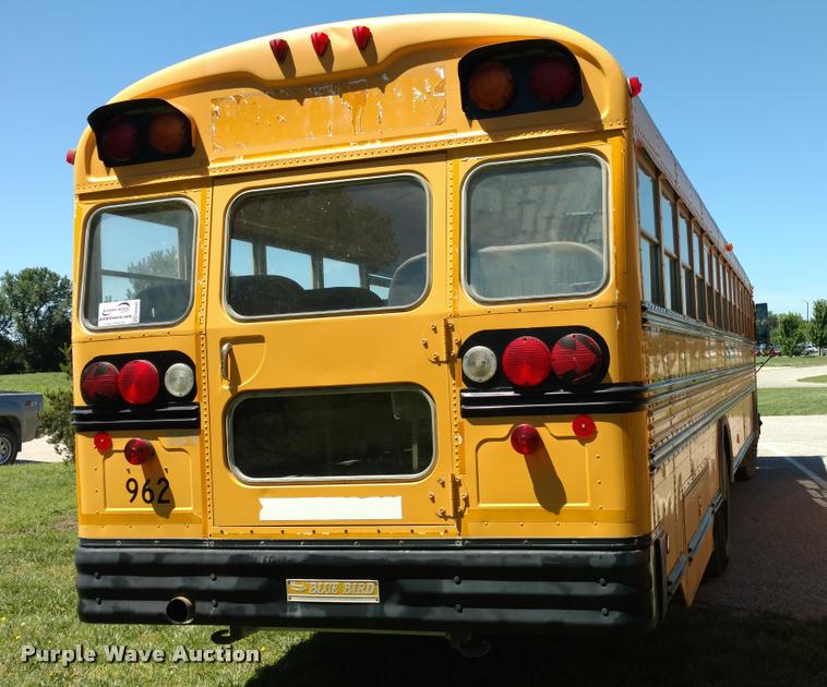 image for item DA5604 1997 Blue Bird TC2000 school bus