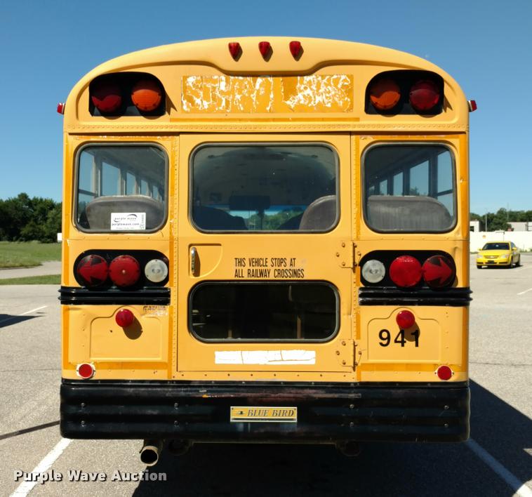 image for item DA5606 1995 Chevrolet B7 school bus