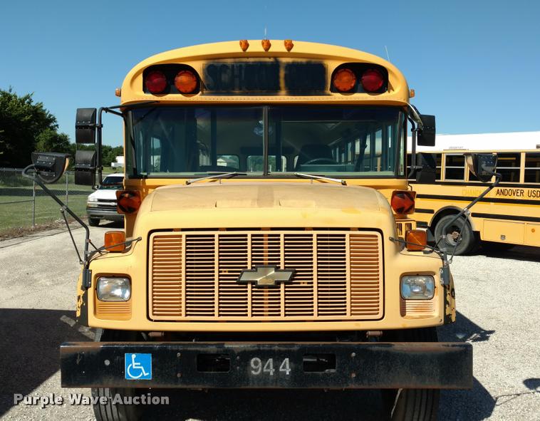 image for item DA5609 1995 Chevrolet B7 school bus