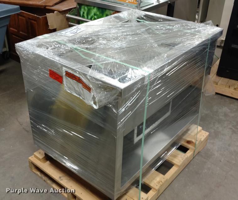 image for item DA5614 Stainless steel hot and cold serving bin