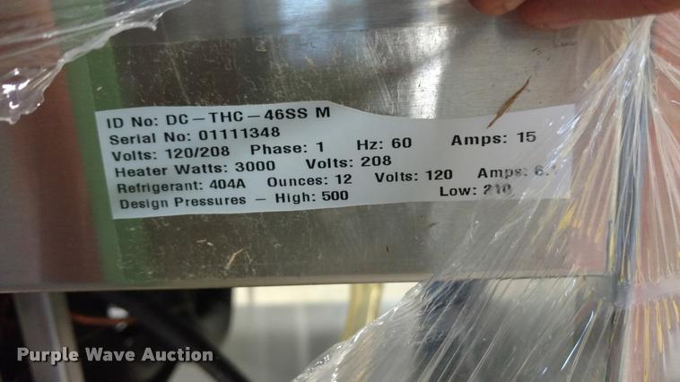 image for item DA5614 Stainless steel hot and cold serving bin