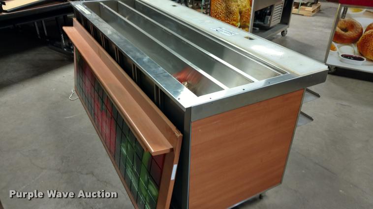 image for item DA5616 Duke stainless steel cold serving counter