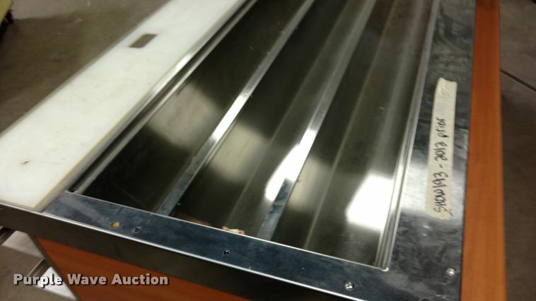 image for item DA5616 Duke stainless steel cold serving counter