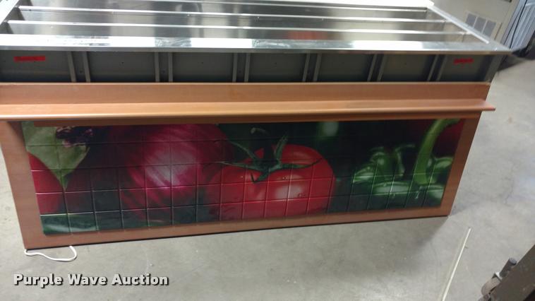 image for item DA5616 Duke stainless steel cold serving counter