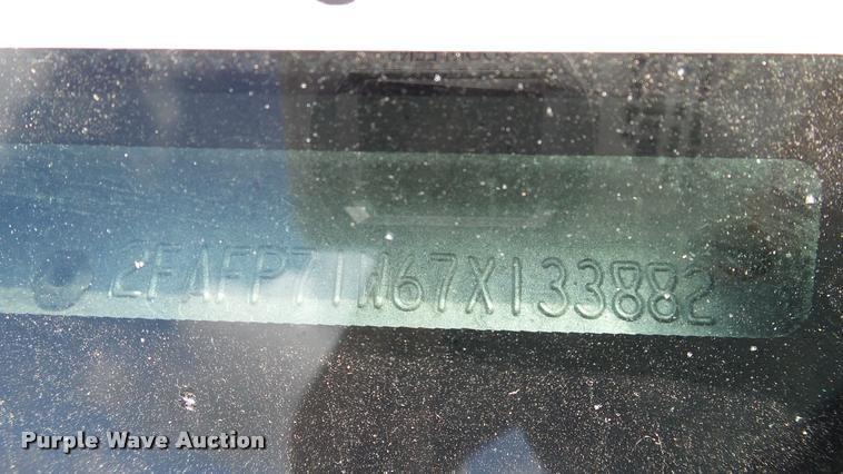 image for item DA6799 2007 Ford Crown Victoria Police Interceptor