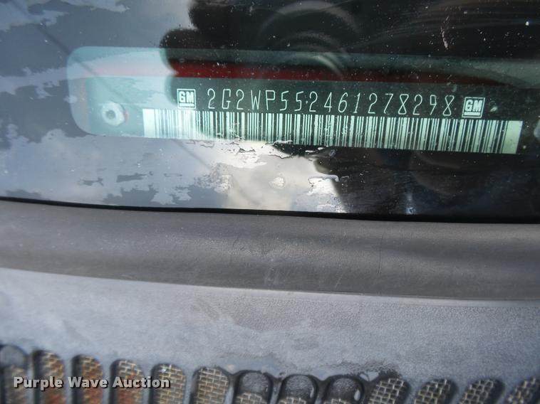 image for item DB2623 2006 Pontiac Grand Prix