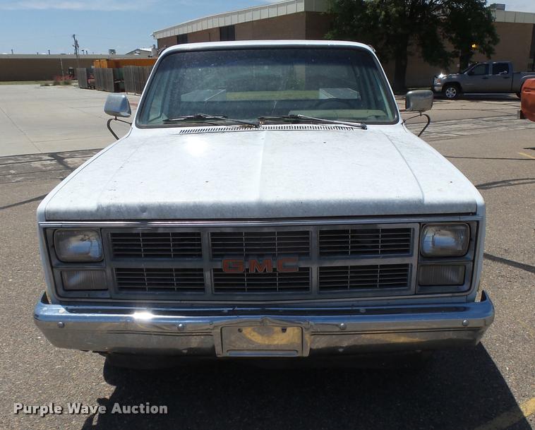 image for item DB2717 1984 GMC Sierra 1500 pickup truck