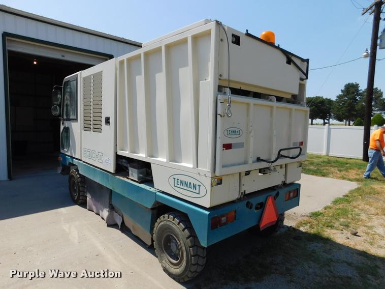 image for item DB9408 2002 Tennant 830 Series II sweeper