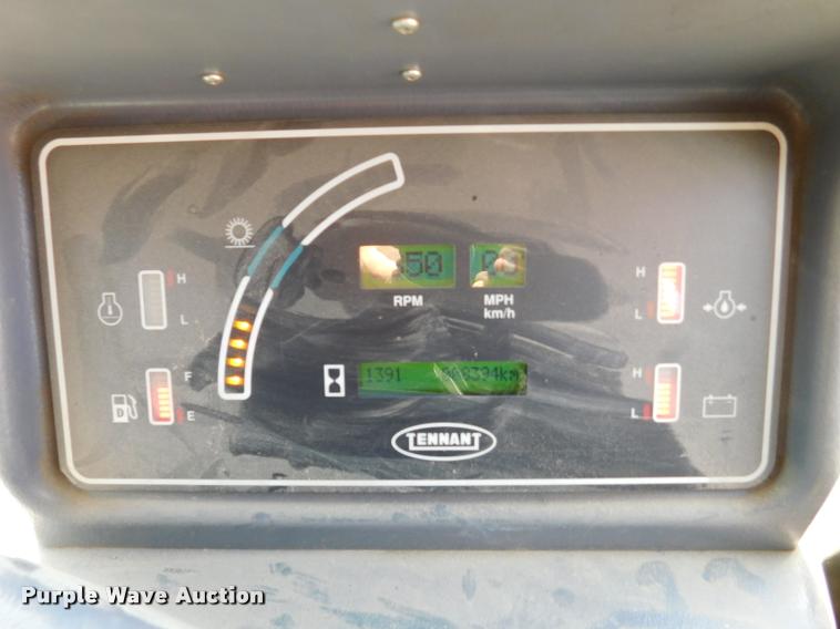 image for item DB9408 2002 Tennant 830 Series II sweeper