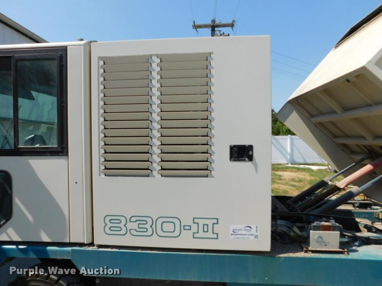 image for item DB9408 2002 Tennant 830 Series II sweeper