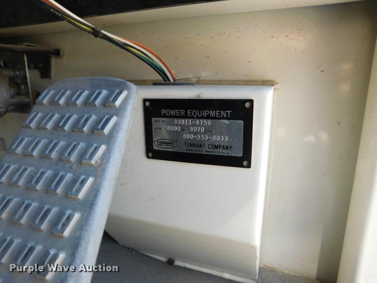 image for item DB9408 2002 Tennant 830 Series II sweeper
