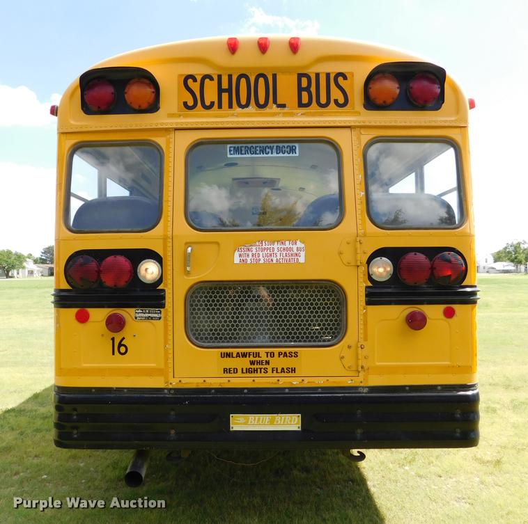 image for item DB9416 1996 Chevrolet B7 Blue Bird school bus