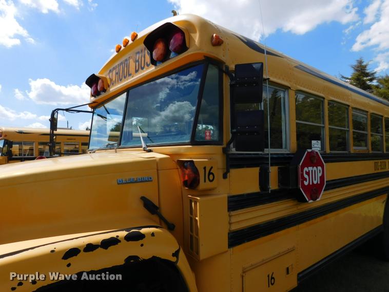 image for item DB9416 1996 Chevrolet B7 Blue Bird school bus