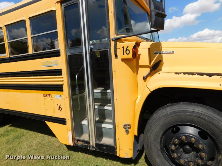 image for item DB9416 1996 Chevrolet B7 Blue Bird school bus