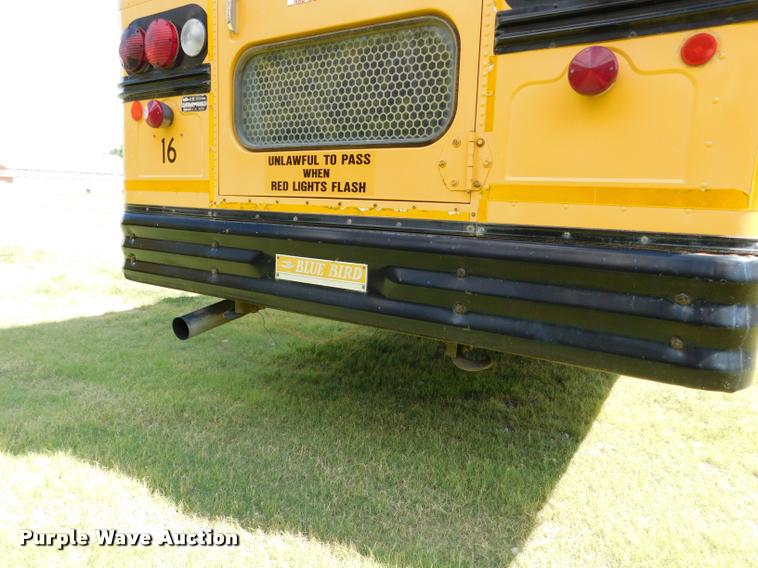 image for item DB9416 1996 Chevrolet B7 Blue Bird school bus