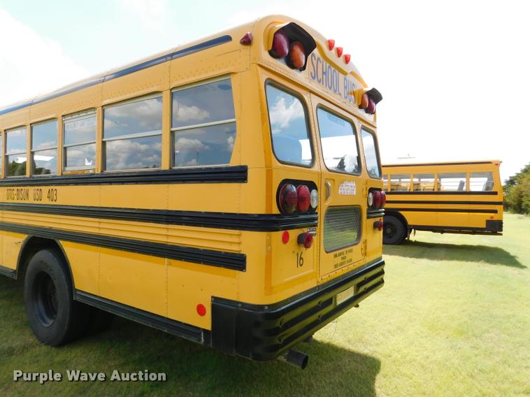 image for item DB9416 1996 Chevrolet B7 Blue Bird school bus