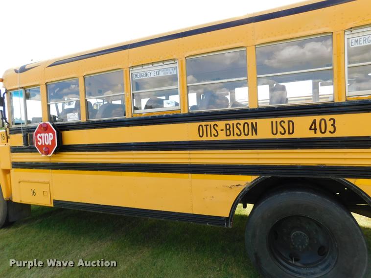 image for item DB9416 1996 Chevrolet B7 Blue Bird school bus