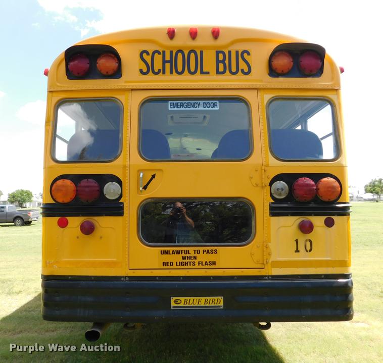 image for item DB9417 2001 Chevrolet B7 Blue Bird school bus