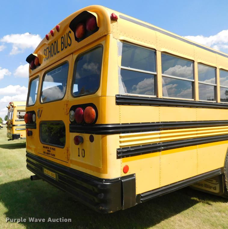 image for item DB9417 2001 Chevrolet B7 Blue Bird school bus