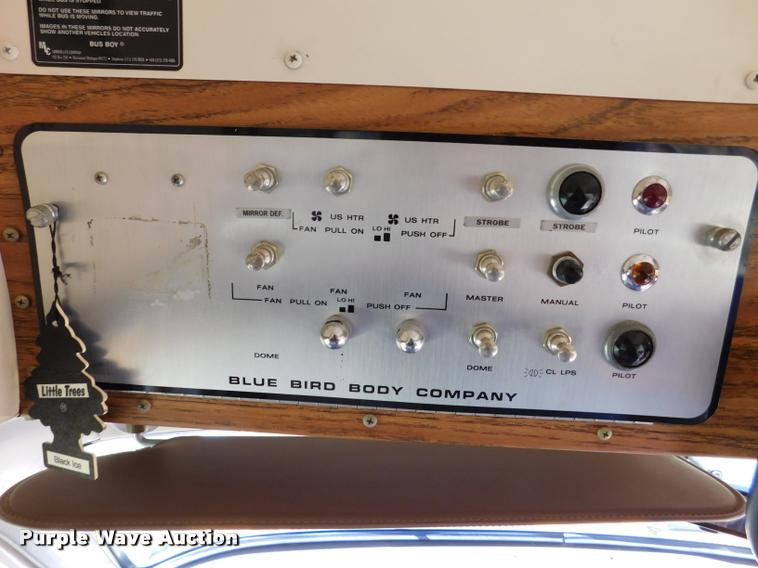 image for item DB9419 1996 Chevrolet G30 Blue Bird school bus