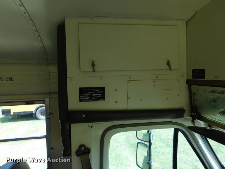 image for item DB9419 1996 Chevrolet G30 Blue Bird school bus