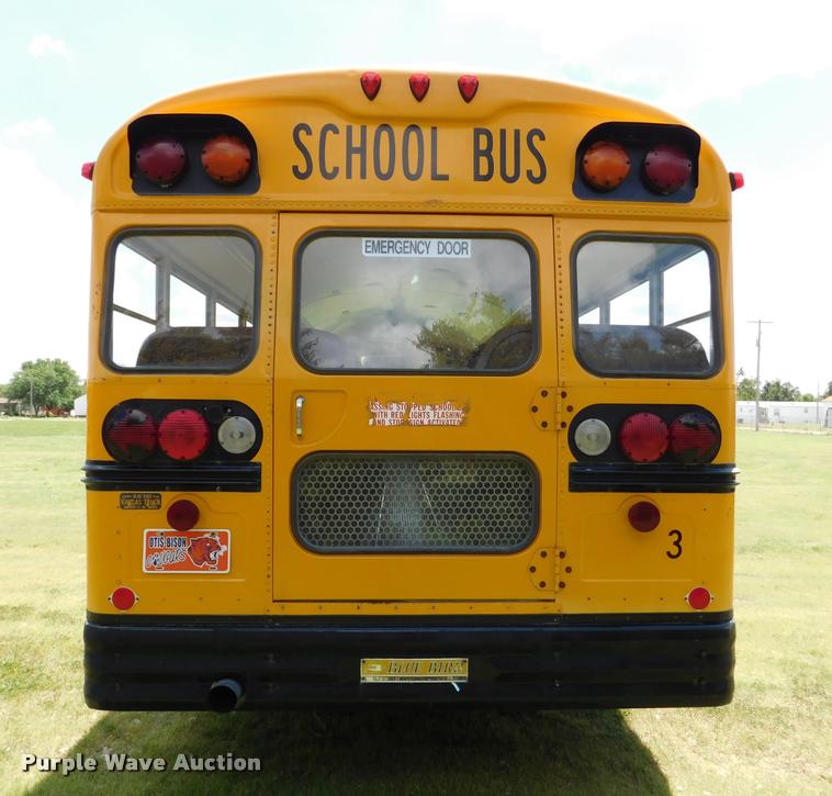 image for item DB9420 1992 Blue Bird TC2000 school bus