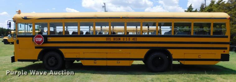 image for item DB9420 1992 Blue Bird TC2000 school bus