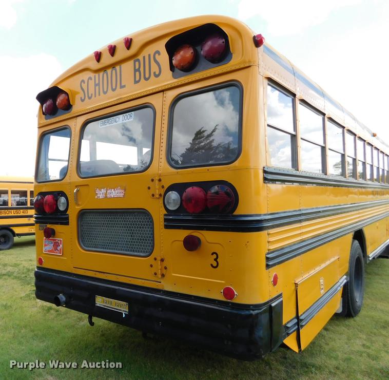 image for item DB9420 1992 Blue Bird TC2000 school bus