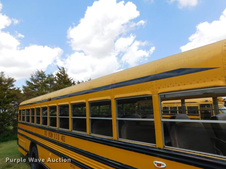 image for item DB9420 1992 Blue Bird TC2000 school bus