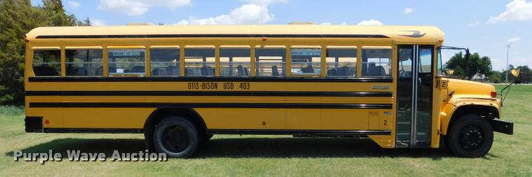image for item DB9421 1996 Chevrolet B7 Blue Bird school bus