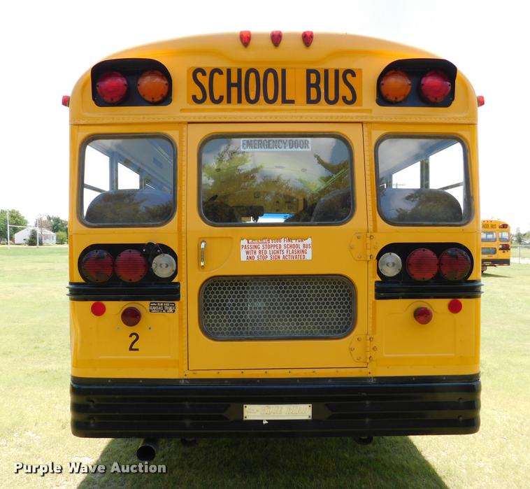 image for item DB9421 1996 Chevrolet B7 Blue Bird school bus
