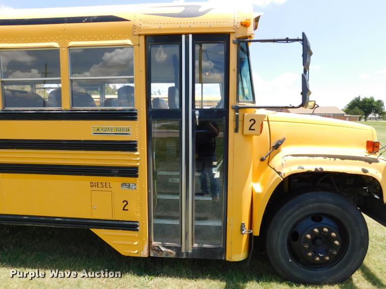 image for item DB9421 1996 Chevrolet B7 Blue Bird school bus