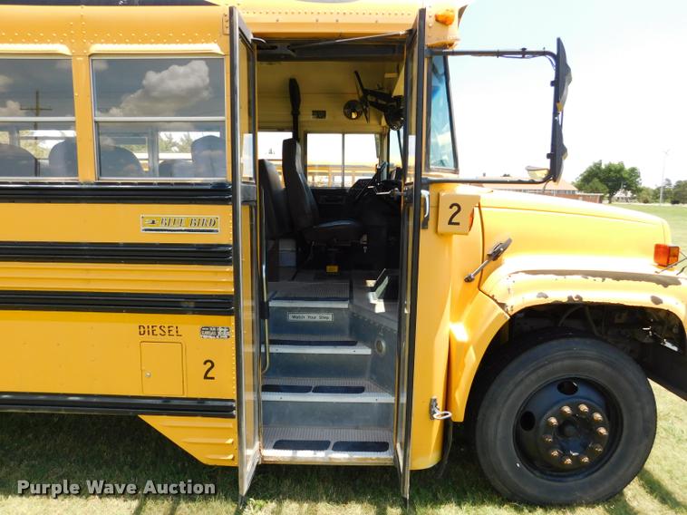 image for item DB9421 1996 Chevrolet B7 Blue Bird school bus