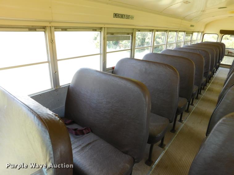 image for item DB9421 1996 Chevrolet B7 Blue Bird school bus