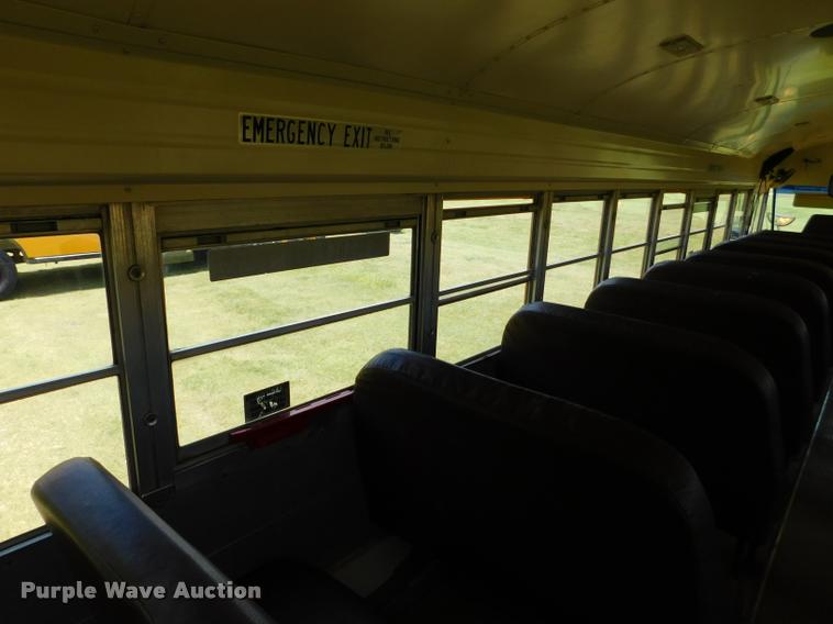 image for item DB9421 1996 Chevrolet B7 Blue Bird school bus