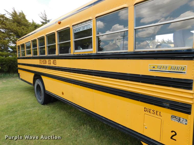image for item DB9421 1996 Chevrolet B7 Blue Bird school bus