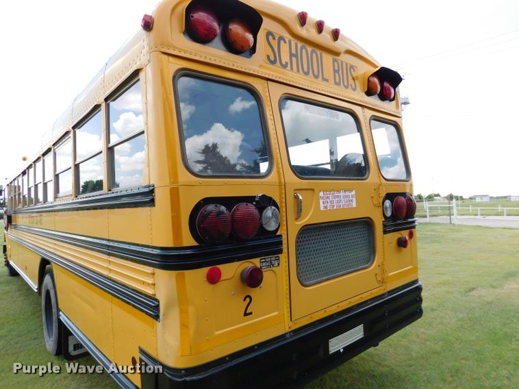 image for item DB9421 1996 Chevrolet B7 Blue Bird school bus