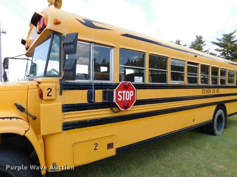 image for item DB9421 1996 Chevrolet B7 Blue Bird school bus